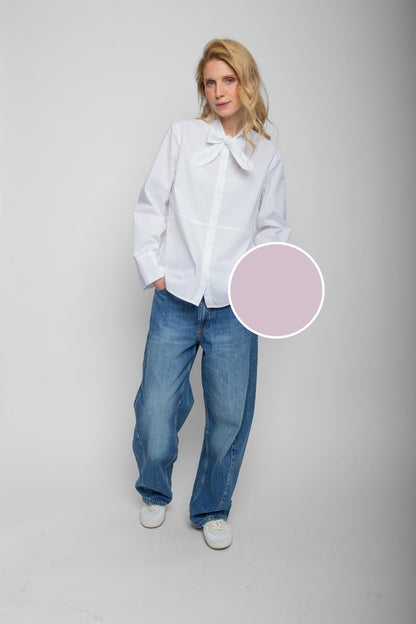 Emily Van Den Bergh Damenbluse in der Farbe rosewood