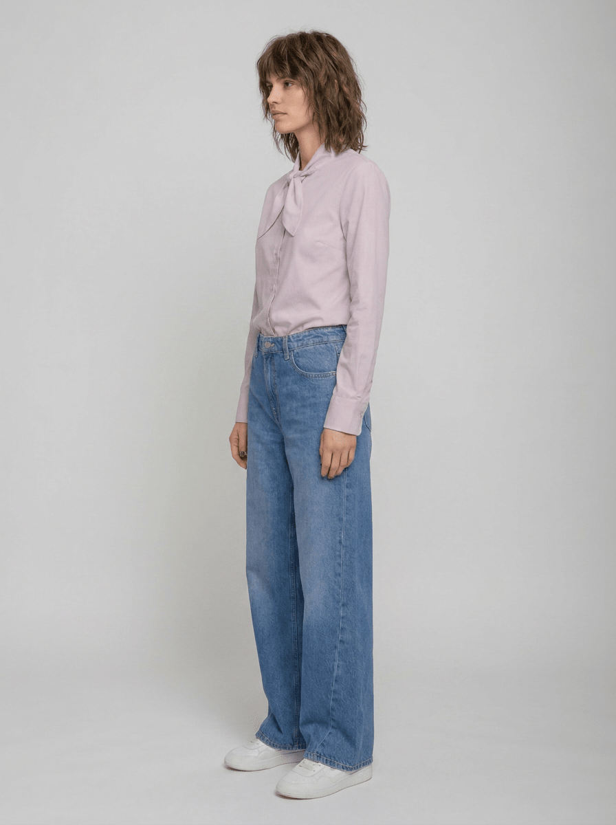Emily Van Den Bergh Damenbluse in der Farbe rosewood