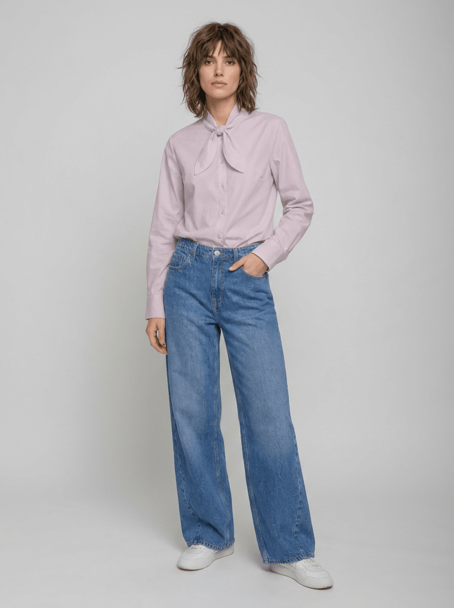 Emily Van Den Bergh Damenbluse in der Farbe rosewood