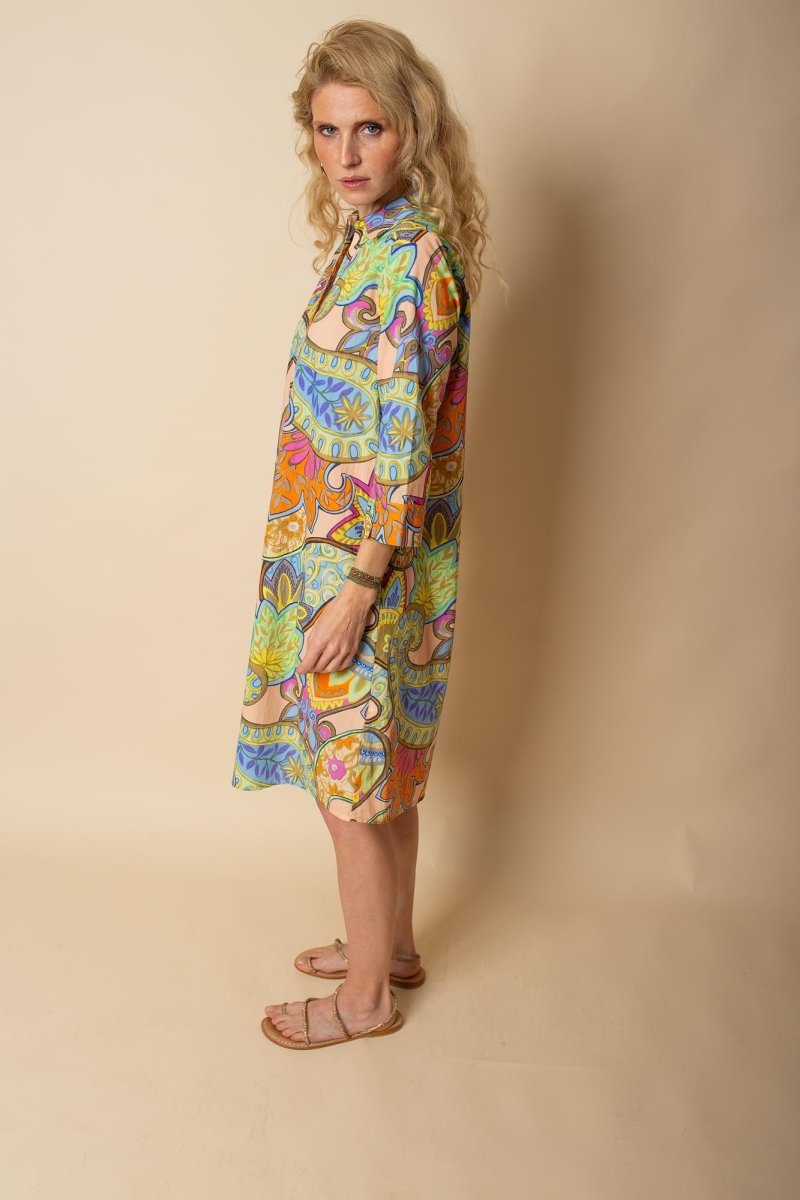 Emily Van Den Bergh Damenkleid in der Farbe multi paisley