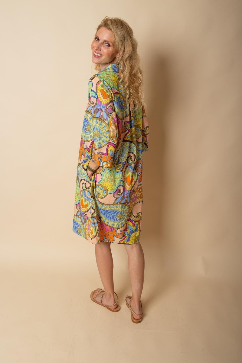 Emily Van Den Bergh Damenkleid in der Farbe multi paisley