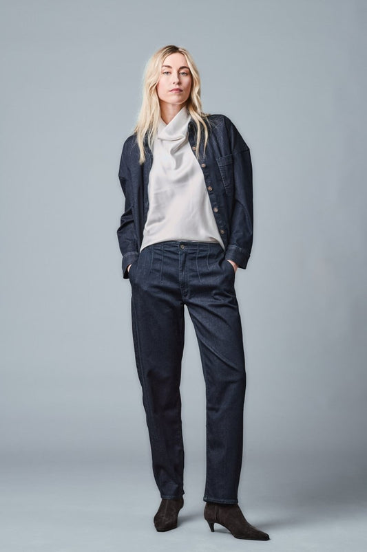 Five Fellas Damenhose Barrel-Fit in der Farbe Ink23