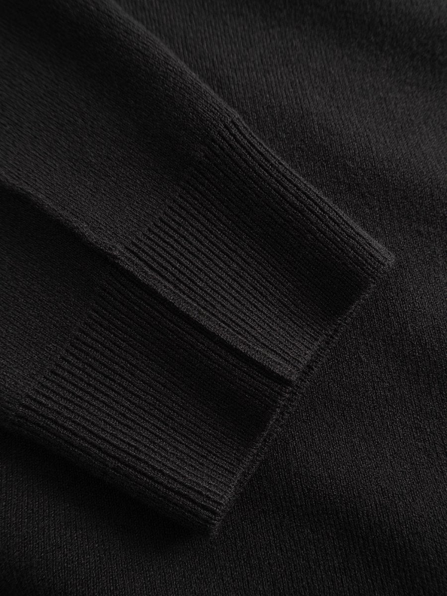 Gabba GABadriel Half Zip Lume LS Knit in der Farbe Meteorite
