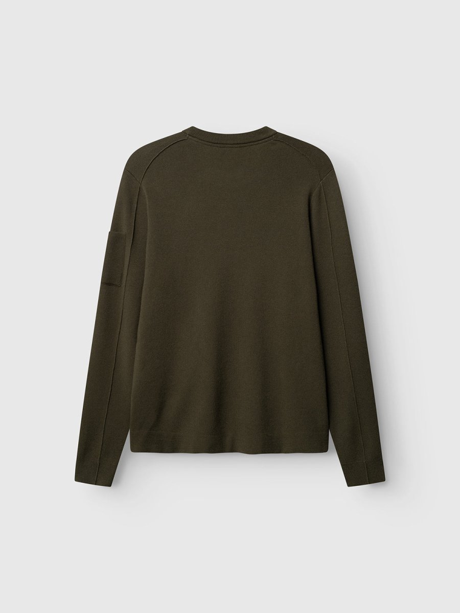 Gabba GABadriel O-Neck Lume LS Knit in der Farbe Forest Night