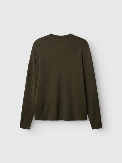 Gabba GABadriel O-Neck Lume LS Knit in der Farbe Forest Night