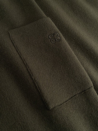 Gabba GABadriel O-Neck Lume LS Knit in der Farbe Forest Night