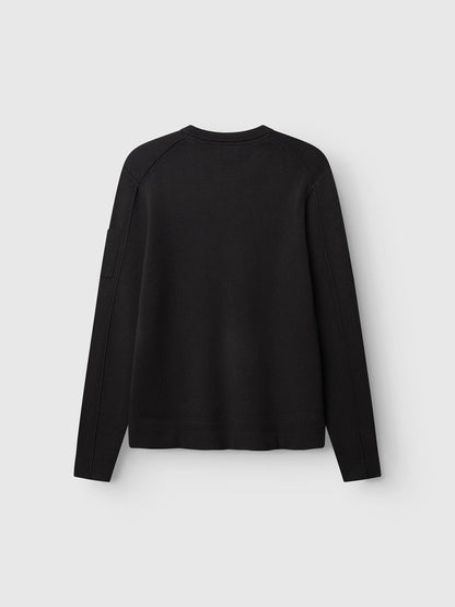 Gabba GABadriel O-Neck Lume LS Knit in der Farbe Meteorite