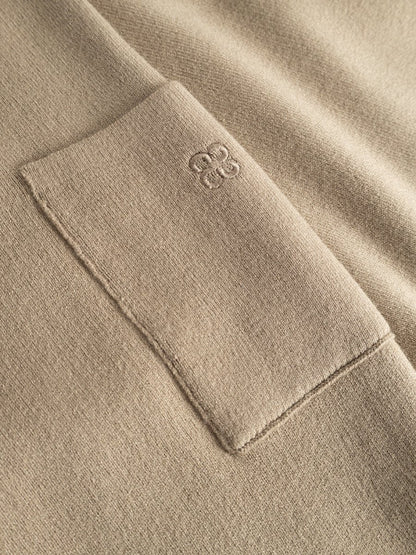 Gabba GABadriel O-Neck Lume LS Knit in der Farbe Sand Crocker
