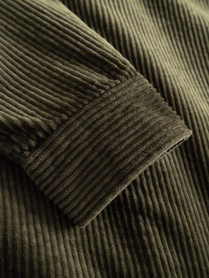 Gabba GABbeta Ibre LS Overshirt in der Farbe Forest Night