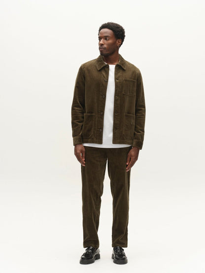 Gabba GABbeta Ibre LS Overshirt in der Farbe Forest Night