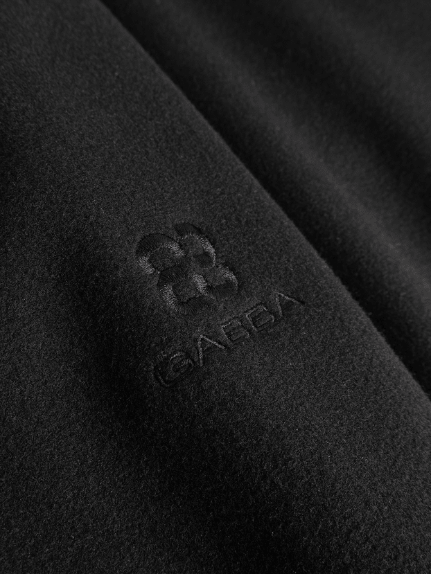 Gabba GABmatheo Plain Bomber Jacket in der Farbe Black
