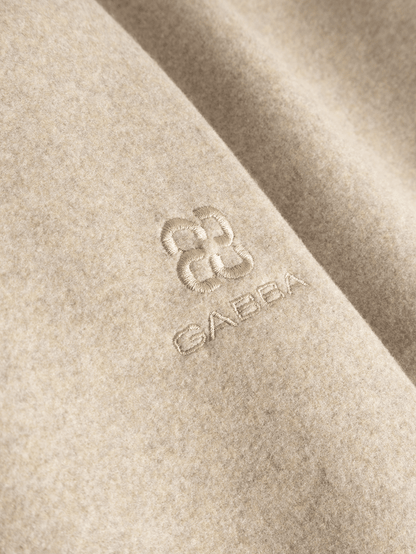 Gabba GABmatheo Plain Bomber Jacket in der Farbe Sand