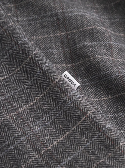 Gabba Hemdjacke Flap Tishi in der Farbe Brown Check
