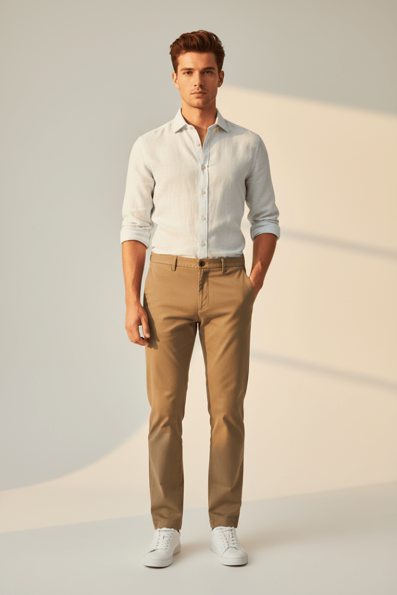 Gabba Hose Monza Long in der Farbe Braun