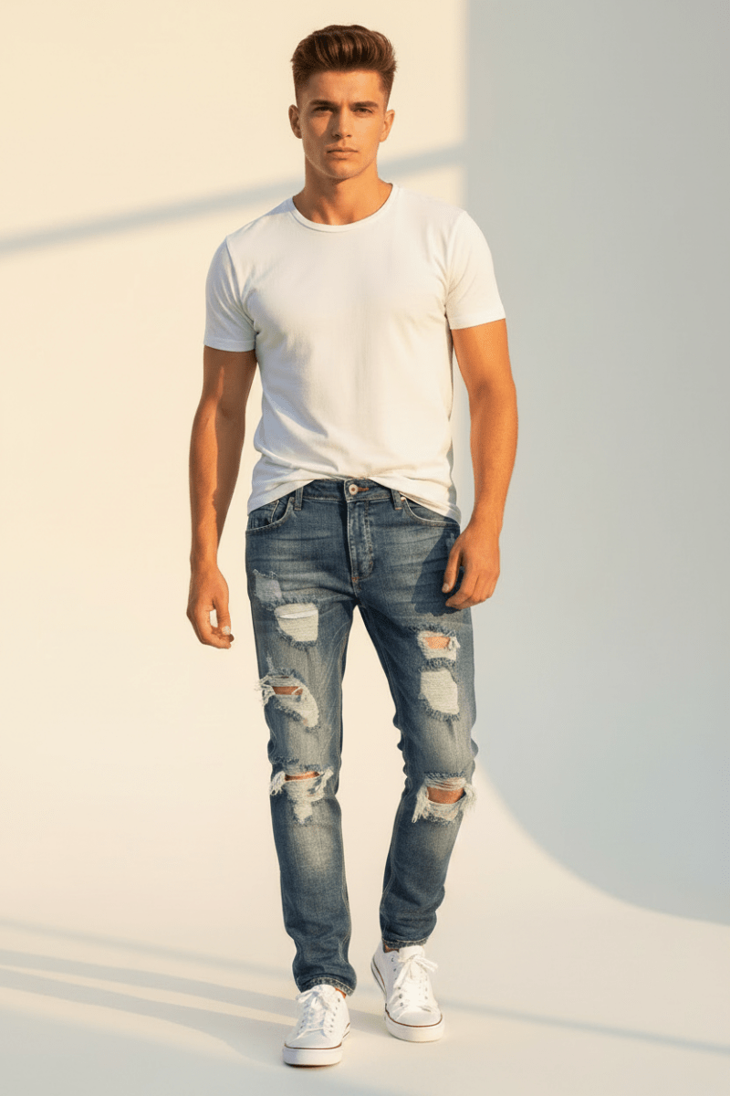 Gabba Jeans - Destoyed Look