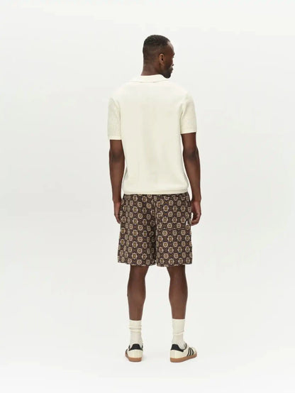 Gabba Polo Hemnd Geno Resort SS Ecru Light