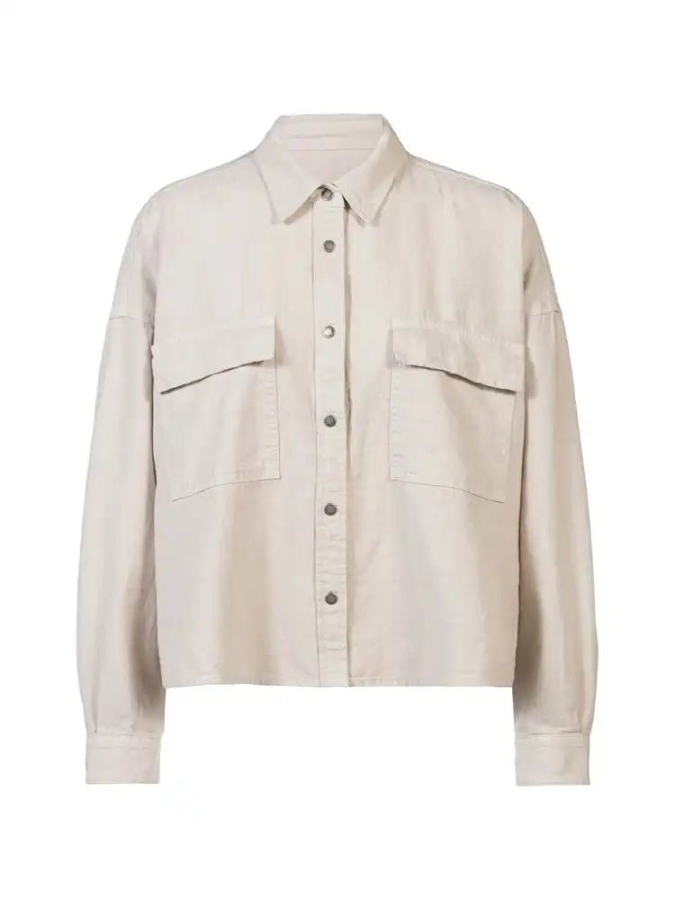 Herrlicher Bluse Linen Cotton Mix 268