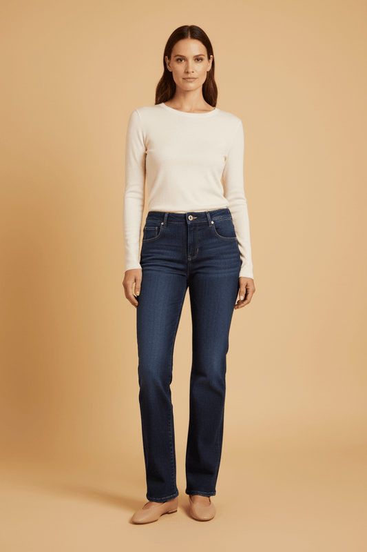 Herrlicher Breezy Straight Organic Denim Jeans Hellblau – Damen Jeans Straight