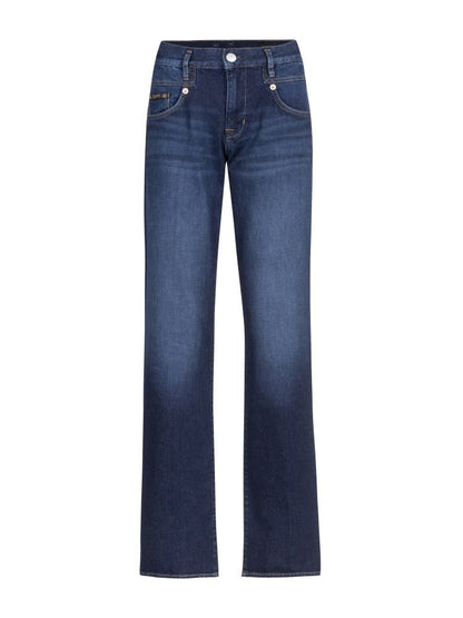 Herrlicher Breezy Straight Organic Denim Jeans Hellblau – Damen Jeans Straight