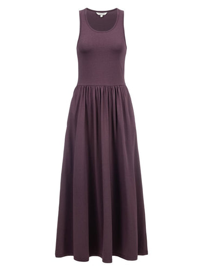 Herrlicher Casita Dress Jersey Kleid für Damen in Wine