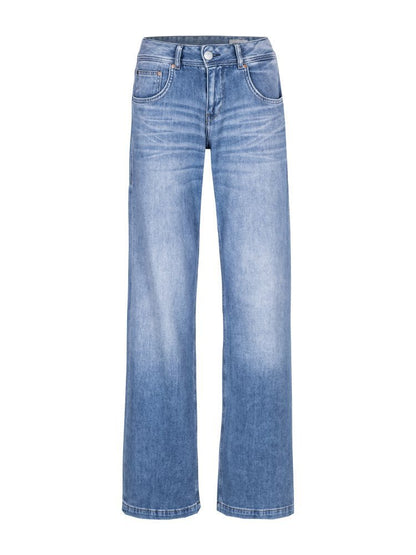 Herrlicher Edna Denim Stretch Damenhose in Blasted