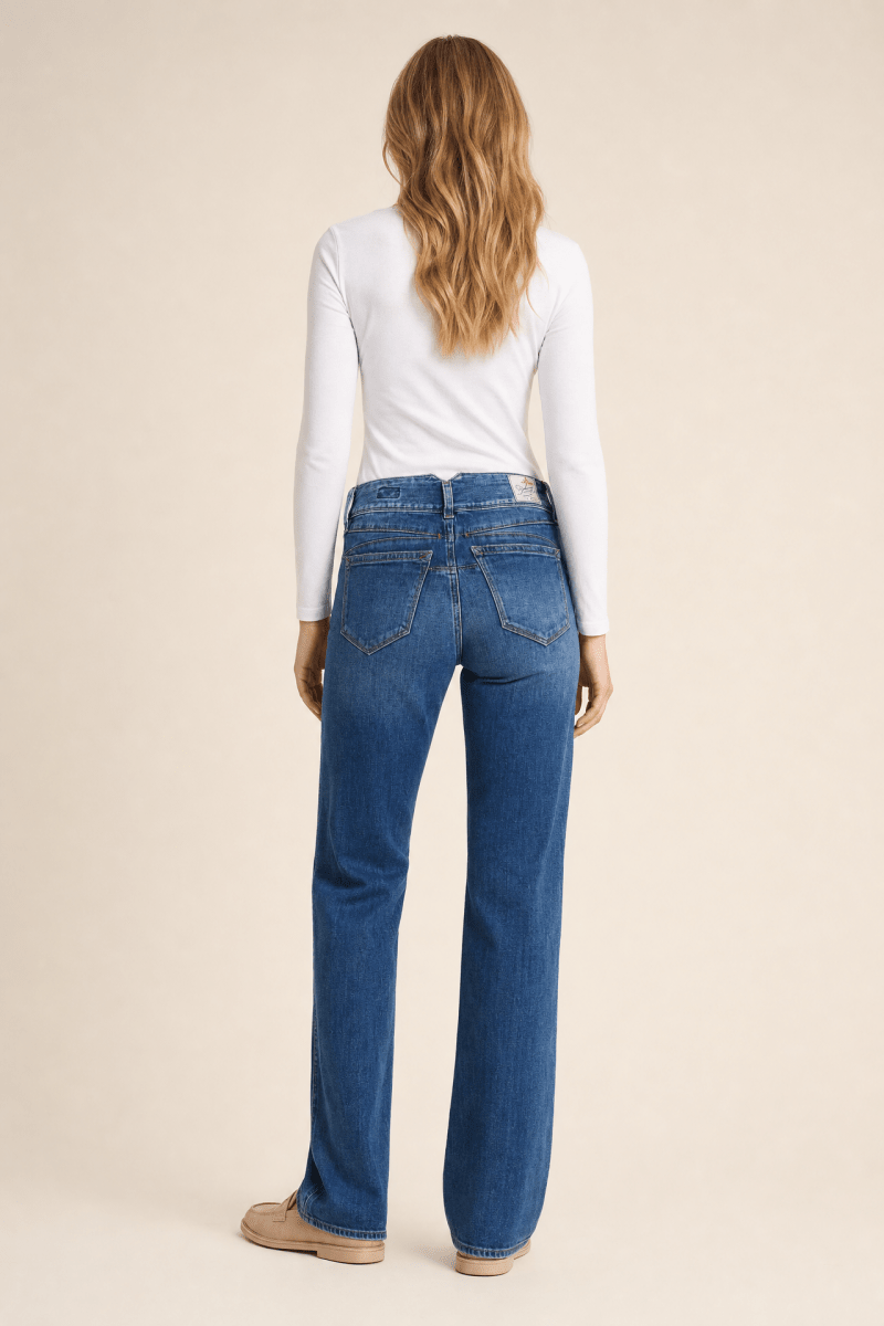 Herrlicher Jeans Prime New Recycled Denim Light in der Farbe Ocean Fade