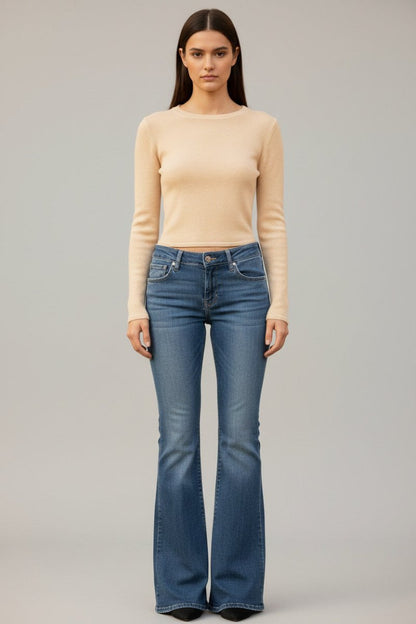 Herrlicher Jeans Prime New Recycled Denim Light in der Farbe Ocean Fade