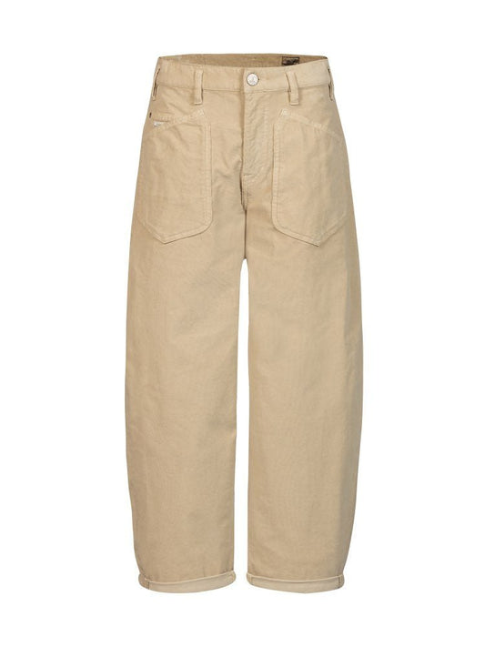 Herrlicher Meryll Cord Stretch Hose Beige – Damen Cordhose