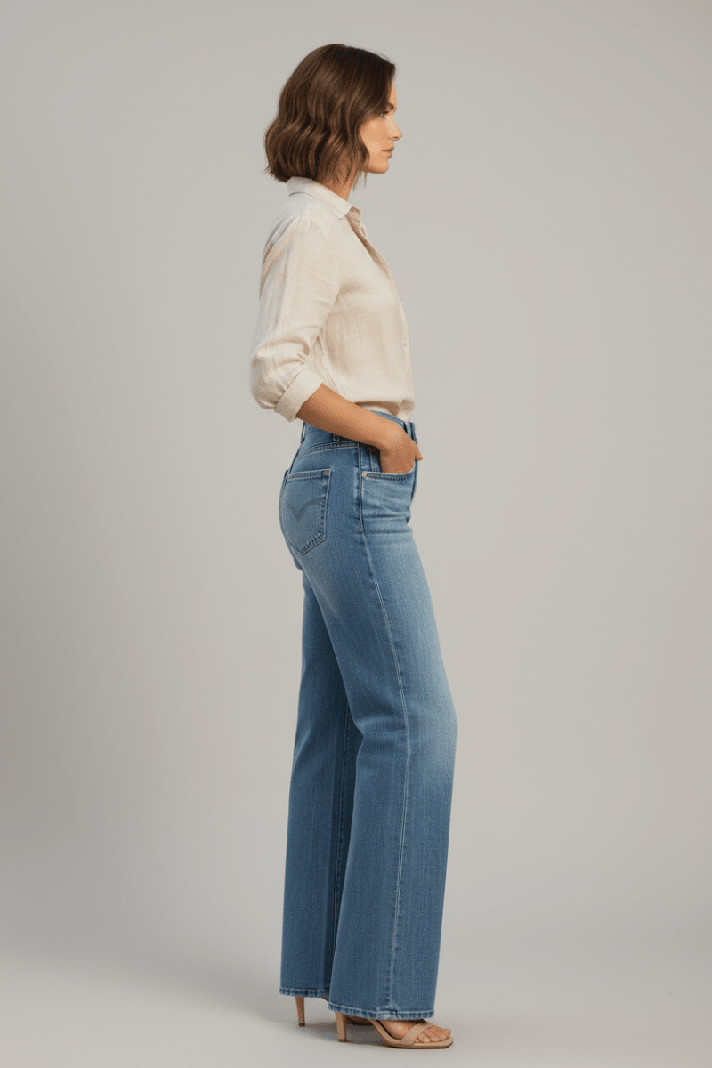 Herrlicher Prime New Denim Stretch Damenhose in Blasted