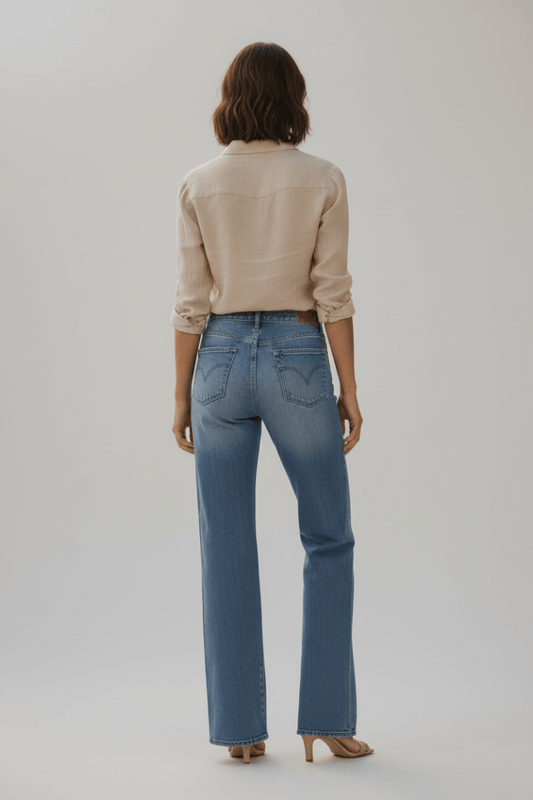 Herrlicher Prime New Denim Stretch Damenhose in Blasted