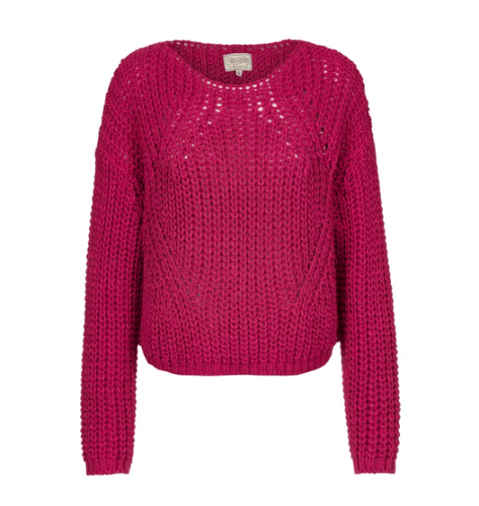 Herrlicher Pullover Hotpink