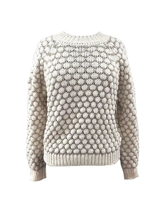 Herrlicher Pullover Narlina in der Farbe Beige