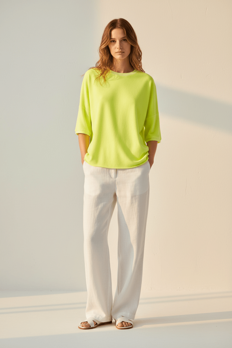 Herrlicher Shortsleeve Neon Yellow