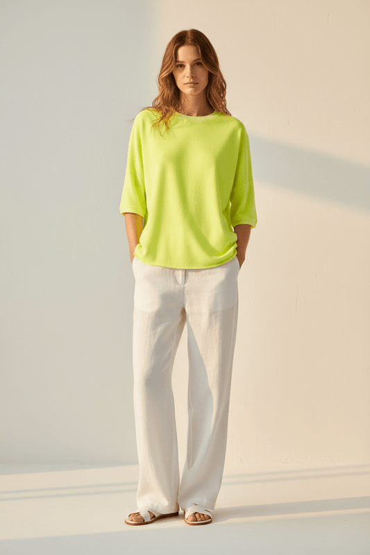 Herrlicher Shortsleeve Neon Yellow