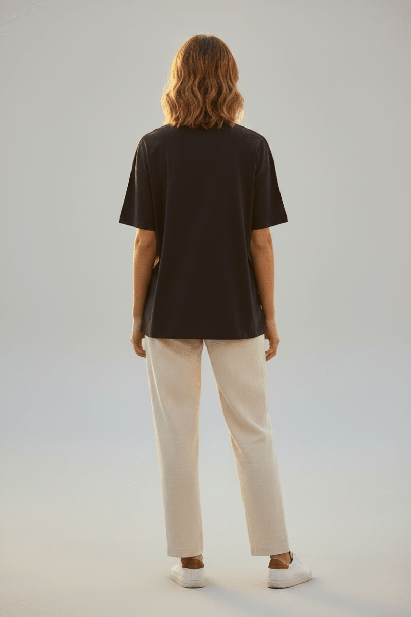 Herrlicher Stinella Jersey Shirt für Damen in Coffee