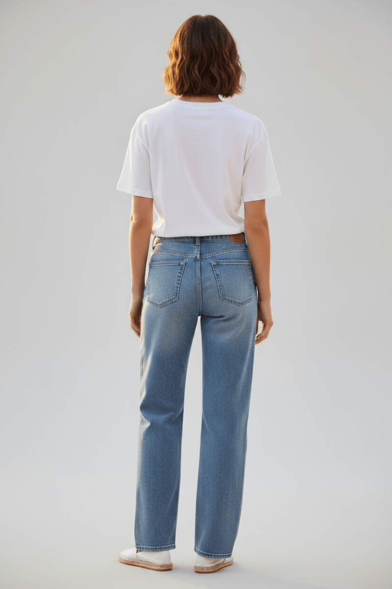 Herrlicher Stinella Jersey Shirt für Damen in Weiß