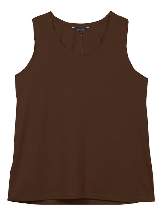 Herrlicher Yasu Jersey Damentop in Coffee