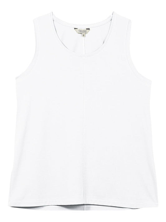 Herrlicher Yasu Jersey Damentop in Weiß