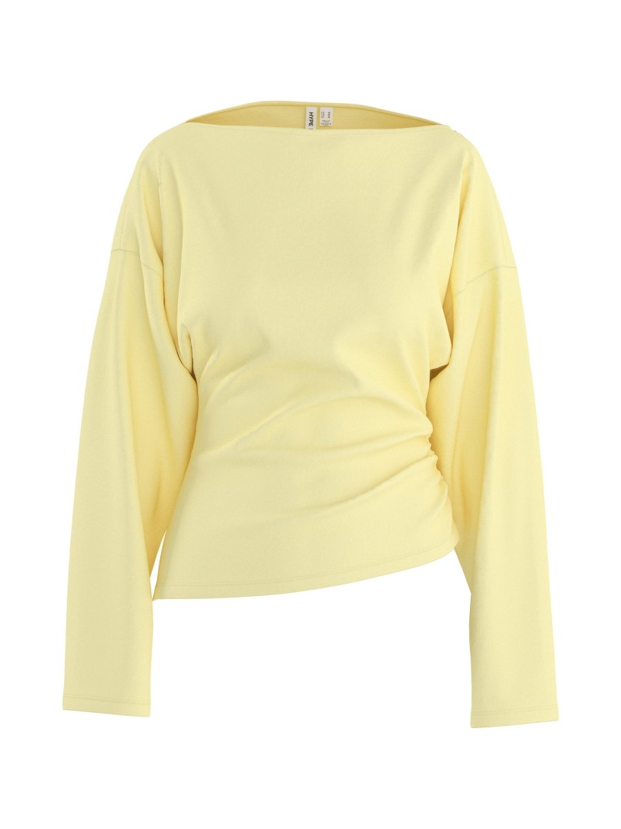 Hypedrop Longsleeve-Top Hdyuri Draped in Anise Flower