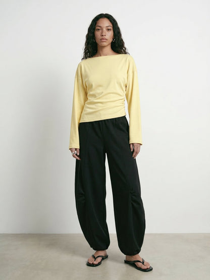 Hypedrop Longsleeve-Top Hdyuri Draped in Anise Flower