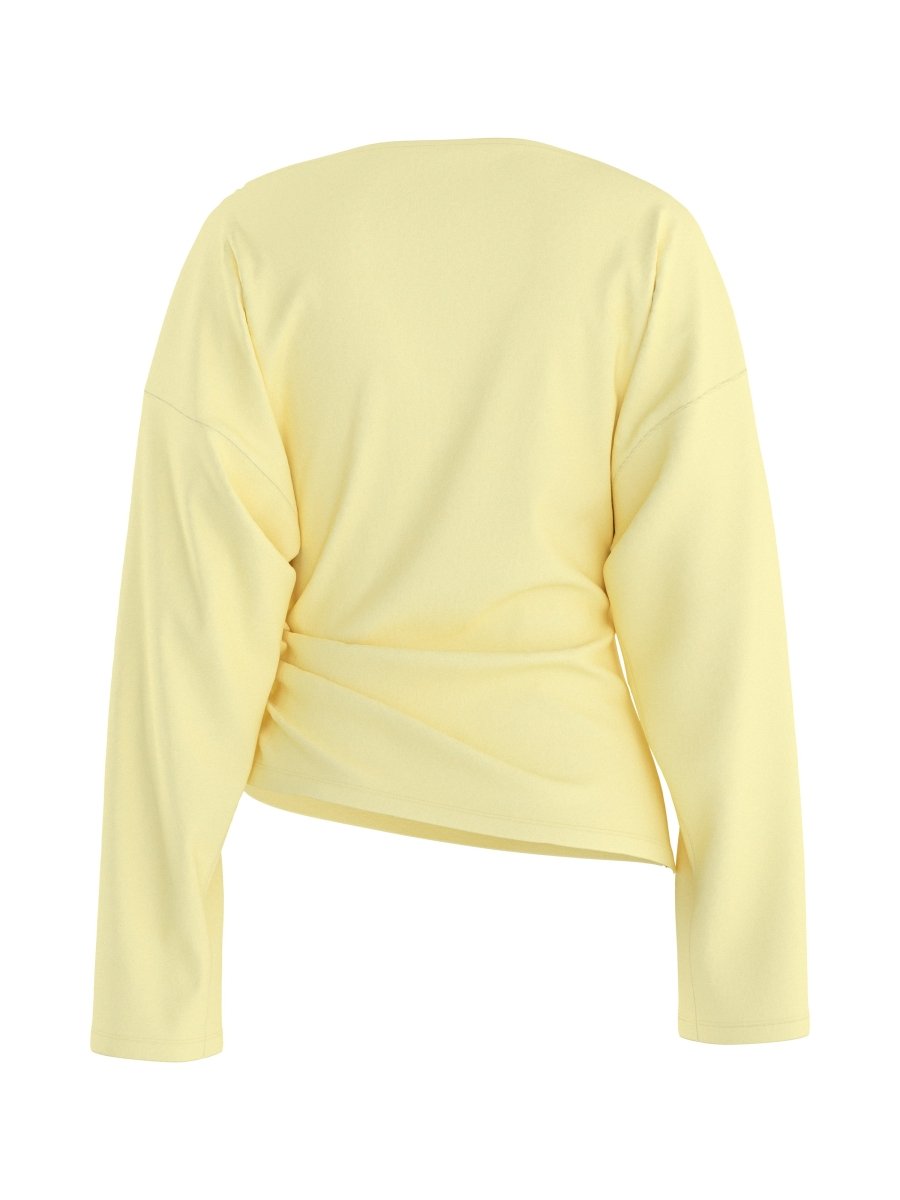 Hypedrop Longsleeve-Top Hdyuri Draped in Anise Flower