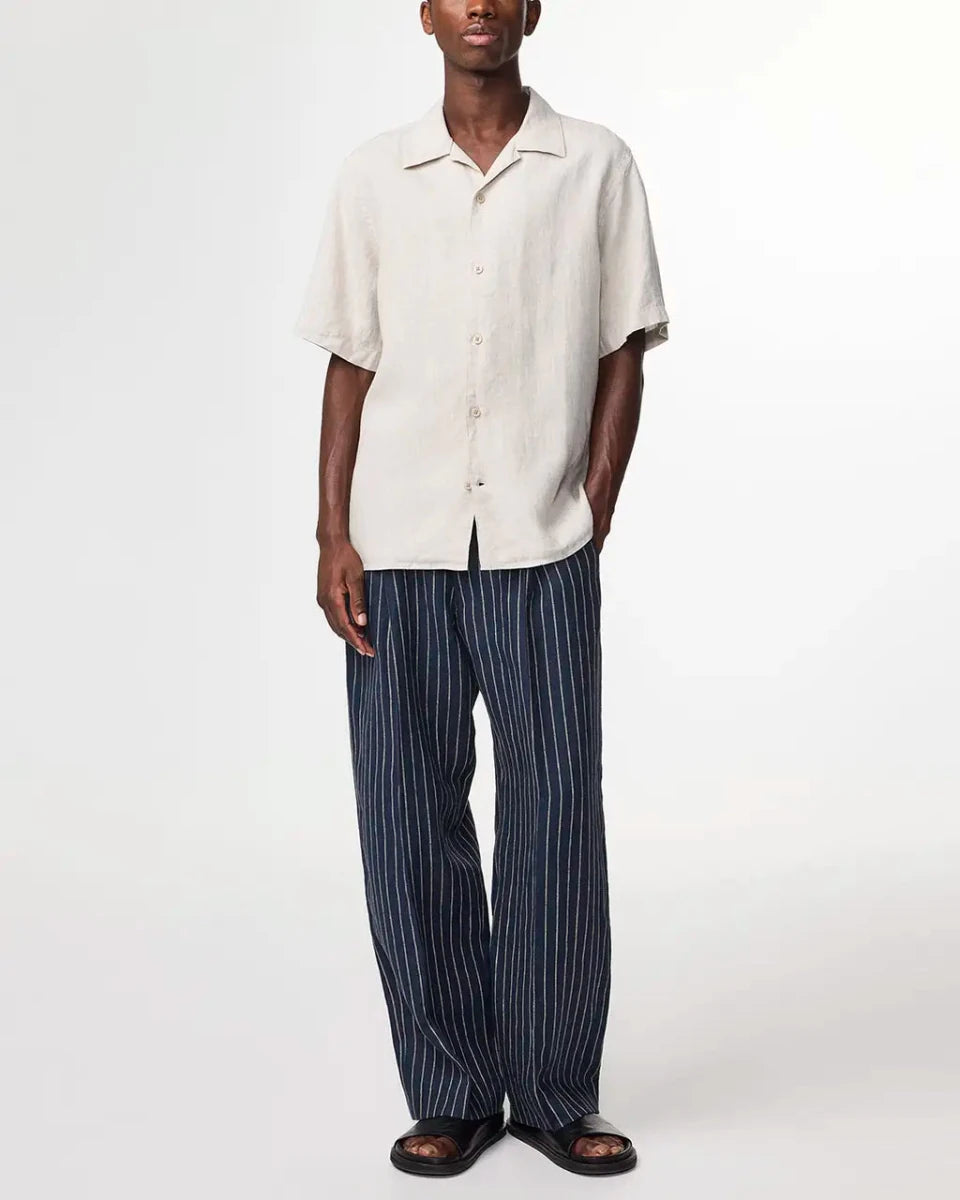 Leinenhemd für Herren: NN. 07 Hemd Julio - Atmungsaktives Material, ultimativer Tragekomfort!