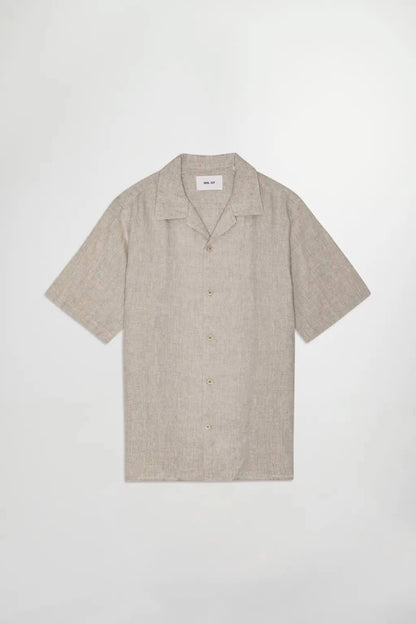 Leinenhemd für Herren: NN. 07 Hemd Julio - Atmungsaktives Material, ultimativer Tragekomfort!