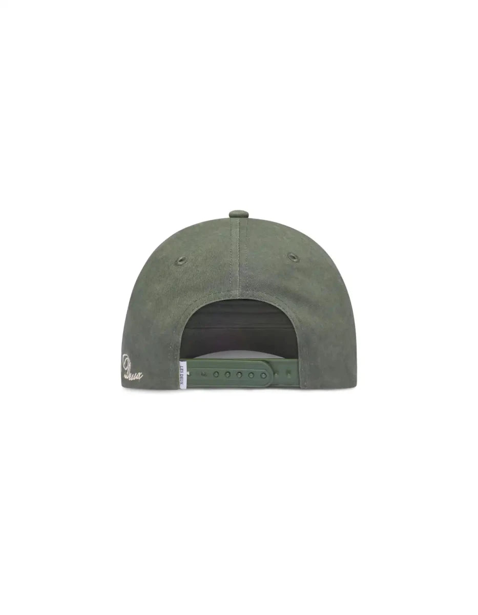 Les Deux Baseball Cap Olive One Size