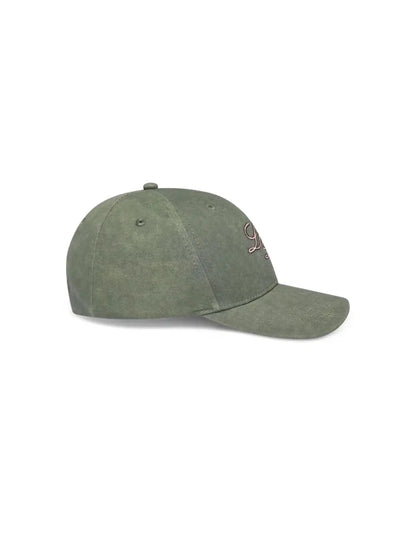 Les Deux Baseball Cap Olive One Size