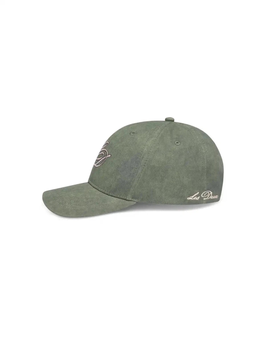 Les Deux Baseball Cap Olive One Size