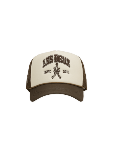 Les Deux Basketball Player Trucker Cap in der Farbe IVORY