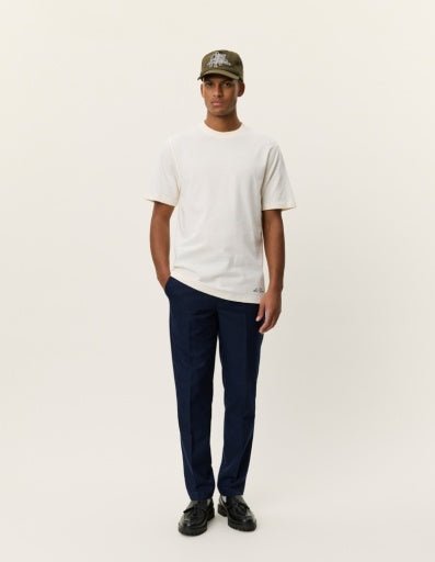 Les Deux Ben Artist T-Shirt in der Farbe EGGNOG WHITE