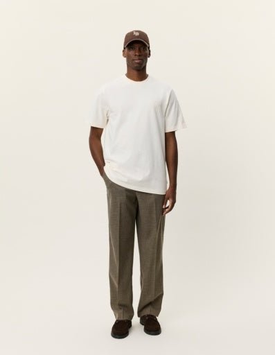 Les Deux Ben Goods T-Shirt in der Farbe EGGNOG WHITE