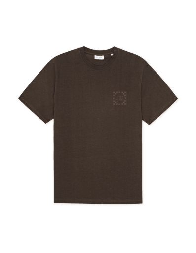 Les Deux Ben Goods T-Shirt in der Farbe TURKISH COFFEE BROWN